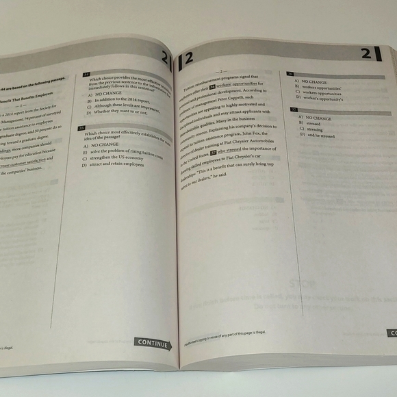 Official SAT Study Guide, by College Board, 2020 Ed., New! - Picture 9 of 16